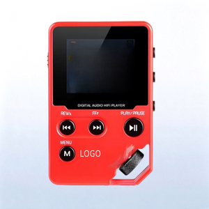Reproductor MP3 HiFi Metálico Rojo al por Mayor con Pantalla de 1.8 Pulgadas y Grabadora de Voz para Estudiantes, Regalo Deportivo, Dispositivo de Aleación de Zinc con Logotipo Personalizado - Product Image 4