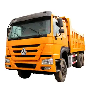 La reformado camiones SINOTRUK HOWO usado izquierda mano coche de rueda 10 6X4 8X4 Dumper camión volquete venta al por mayor