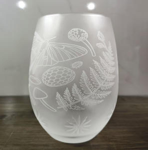 Vaso de Vidrio Esmerilado de 500 ml, Se Puede Grabar con Láser, Logotipo Personalizado, Patrón, Utilizado para Banquetes, Cerveza, Bebidas, Embalaje de Regalos - Product Image 3