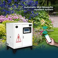 Sistem Penyemprot Kabut Nyamuk Tekanan Tinggi untuk Luar Ruangan, Kit Pompa Semprot untuk Pengendalian Nyamuk di Taman dan Teras