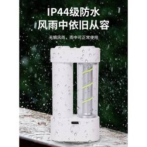 โคมไฟตกแต่ง LED สีขาวพร้อมไส้หลอดแบบยืดหยุ่น แบตเตอรี่ 18650 สำหรับใช้ในเต็นท์แคมป์ปิ้ง ให้แสงสว่างโดยรอบ - Product Image 2