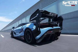 FORMcLaren 720S Kit carrosserie 720S amélioré <span class=keywords><strong>Senna</strong></span> <span class=keywords><strong>GTR</strong></span>-style pare-chocs en fibre de carbone lèvre avant jupe latérale diffuseur spoiler capot - Product Image 3