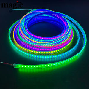 360 LED/m 10 Pixel/m WS2811 SPI Smart IC DC12V DC24V 10M IP67 Waterproof Digital COB Magic RGB Addressable LED Strip Light - Product Image 2