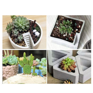 Molde de Silicona de Grado Alimenticio, Ecológico <span class=keywords><strong>y</strong></span> de Alta Calidad para Macetas de Flores, para Concreto <span class=keywords><strong>y</strong></span> Yeso, Producto para el Hogar - Product Image 3