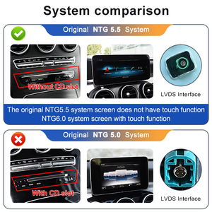 STWEI 2026 ชุดมัลติมีเดียไร้สายสำหรับรถยนต์ ระบบ Android AUTO CarPlay หน้าจอ 12.3 นิ้ว สำหรับรถยนต์ Mercedes Benz C Class GLC W205 S205 - Product Image 3