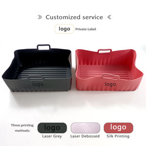 Moules de cuisson en silicone résistants <span class=keywords><strong>à</strong></span> la chaleur, durables, pour gratins, ustensiles de pâtisserie réutilisables, compatibles lave-vaisselle et friteuse <span class=keywords><strong>à</strong></span> air chaud - Product Image 4