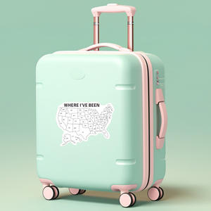 Où j'ai été USA carte <span class=keywords><strong>autocollants</strong></span> colorés étanche <span class=keywords><strong>pour</strong></span> Windows bouteille d'eau bricolage ordinateur portable vinyle décalcomanies <span class=keywords><strong>pour</strong></span> les amateurs de voyage - Product Image 3