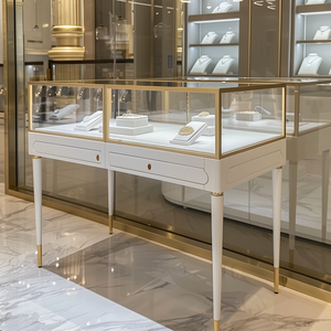 ที่มีคุณภาพสูงเชิงพาณิชย์ห้างสรรพสินค้าเฟอร์นิเจอร์การออกแบบตกแต่งภายในเครื่องประดับตู้โชว์นาฬิกาแสดงผล - Product Image 3