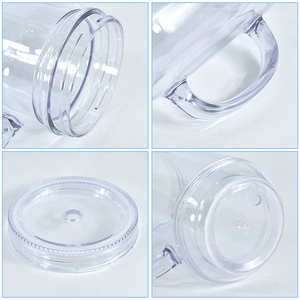 Tùy chỉnh biểu tượng 20oz đôi tường tuyết Globe <span class=keywords><strong>Mason</strong></span> <span class=keywords><strong>Jar</strong></span> với xử lý nhựa <span class=keywords><strong>Jar</strong></span> Mug với lỗ và cắm pre-khoan - Product Image 5