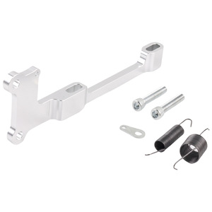 Support de câble d'accélérateur pour carburateur Holley 4150 avec jeu de ressorts de retour pour mise à niveau et rénovation en alliage d'aluminium - Product Image 5
