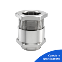 Presse-étoupe marine en acier inoxydable 316 IP68 type TH M30