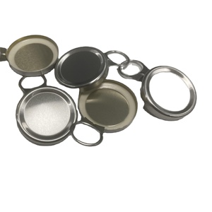 Tapa de apertura fácil de aleación de aluminio de <span class=keywords><strong>26</strong></span> mm para tapa de botella de cerveza, <span class=keywords><strong>cubierta</strong></span> de aluminio con anillo de tracción - Product Image 3