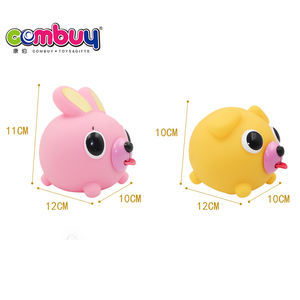 Giocattolo per Bambini a Forma di Coniglio e Cane con Lingua Mobile in Gomma Siliconica - Product Image 5