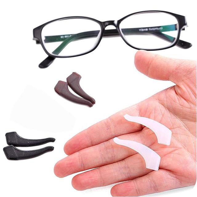 Fashion Anti Slip Ear Hook Eyeglass Eyewear Accessories Eye Glasses Silicone Grip Temple Tip Holder Strap Eyeglasses Grip