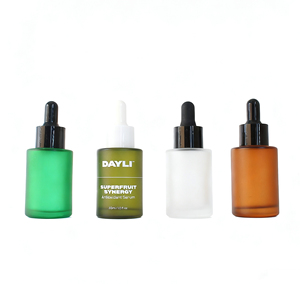 ขวดแก้วฝ้าสำหรับบรรจุเซรั่มบำรุงผิวและเครื่องสำอาง ขนาด 30 มล. 50 มล. 100 มล. ขวดแก้วเปล่าสำหรับน้ำมันหอมระเหยบำรุงผมและผิวหน้า พร้อมหลอดหยดแก้ว รุ่น <span class=keywords><strong>N888</strong></span> - Product Image 1