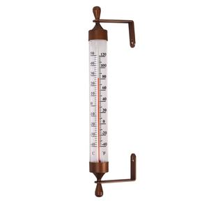 16 "parede grande vidro tubo decorativo exterior jardim vidro termômetro montado - Product Image 2