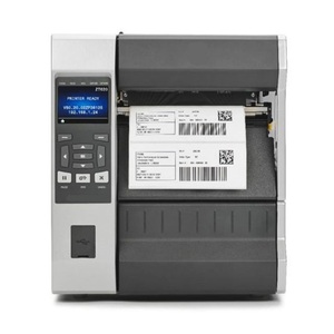 เครื่องพิมพ์ฉลากบาร์โค้ดแบบถ่ายโอนความร้อน Zebra Desktop ZT230 ของแท้ แบบมีสาย/ไร้สาย พอร์ต Ethernet พร้อมใบมีดตัด ความละเอียด 300dpi - Product Image 1