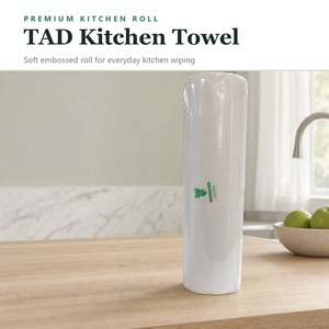 Essuie-tout de cuisine TAD, pliage simple, 1 pli, gaufré, en pâte de bois vierge, modèle Chine KT-TAD-09161405 - Product Image 2