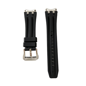 Correa de Reloj de Silicona de Repuesto Personalizada de Alta Calidad con Extremo de Acero Inoxidable Sólido - Product Image 6