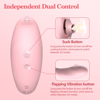 Tragbare Vibrierende Unterwäsche mit Kabelloser Fernbedienung 10 Geschwindigkeiten Massagegerät Vibrator für Frauen OEM