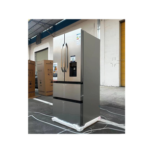Réfrigérateur à eau 4 portes de style français pour usage domestique OEM/ODM, grands réfrigérateurs à compresseur électronique à vendre, compresseur économique - Product Image 5