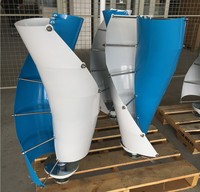 Système de production d'énergie éolienne à énergie renouvelable 500W 24V éolienne à axe vertical