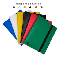 Classeur plastique 4 ou 9 pochettes transparentes prix d'usine bureau A4 A5 A6 Baokemeng classeur de cartes de jeu