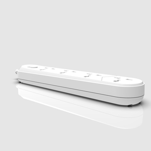 Protector de Sobretensión de 4 Vías, Regleta de Enchufes con Cable de 3 Metros, 5/4 Tomas de Corriente, Puertos USB, 10A, para Hogar y Oficina - Product Image 5