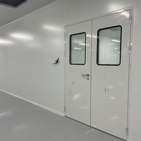 Porte de salle blanche anti-poussière hygiénique, porte de salle blanche anti-poussière pour hôpital, pour usage en usine alimentaire