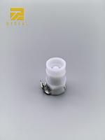 2 tailles de connecteurs Colder CPC avec écrous de blocage, en acier inoxydable 304, type fileté, raccord en plastique