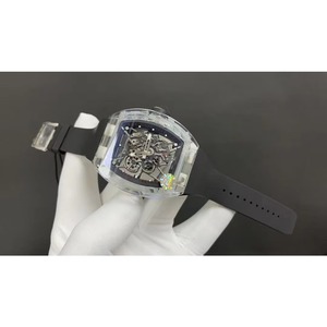 Reloj mecánico automático Tourbillon de lujo con caja de cristal de alta calidad para hombre, deportivo, resistente al agua, 3501. - Product Image 4