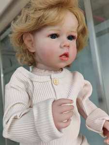 ตุ๊กตาซิลิโคนรีบอร์นแบบตัวแข็ง ลีอัม ทำจากพีวีซีไวนิล รูปเด็กผู้ชาย ตาขยิบ ของเล่นสำหรับเด็กผู้หญิงและเด็ก - Product Image 5