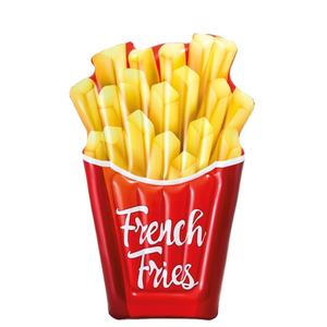 Intex 58775 — chaise de pont gonflable de conception originale, avec rangée flottante de <span class=keywords><strong>frites</strong></span> française - Product Image 2