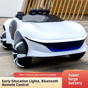 Nuovo arrivo bambini giocattolo elettrico Concept Car 4WD telecomando con luci brillanti musica perfetta per i regali di vacanza delle ragazze dei ragazzi - Product Image 4