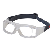 Lunettes de sport polarisées anti-buée à monture intégrale en PC, nouveau style, anti-explosion, pour basketball, football, tennis et pickleball
