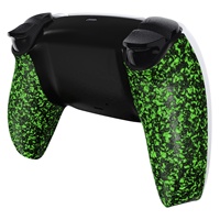 Coque de remplacement en caoutchouc pour manette PS5 sans fil, EXtremeRate, personnalisable, avec grip avant