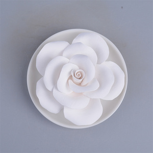 Bambus arôme céramique plaque <span class=keywords><strong>pot</strong></span> bricolage accessoires parfum huile planteur à la main <span class=keywords><strong>en</strong></span> céramique diffuseur fleur avec <span class=keywords><strong>tige</strong></span> - Product Image 2