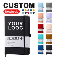 Carnet personnalisé avec couverture en cuir PU souple, format A5 A6, reliure à fil, carnet de bureau, journal scolaire, agenda