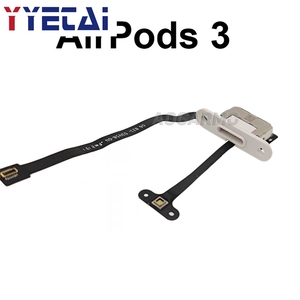 YYT - Conector de Interfaz <span class=keywords><strong>Lightning</strong></span> para Apple <span class=keywords><strong>AirPods</strong></span> 1 2 3 Pro A2190, Compartimento de Batería para Auriculares, Puerto de Carga, Base de Carga - Product Image 3