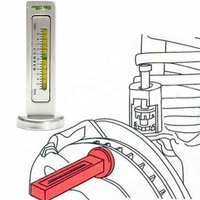 Nivel de Alineación de Ruedas, Herramienta Magnética de Alineación para Automóviles, Herramienta de Posicionamiento de Cuatro Ruedas para Ajuste de Ángulo de Camber y Caster