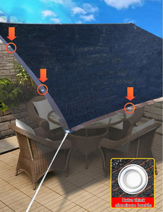 Linh hoạt Trọng lượng nhẹ 2*2m sân chơi thể thao Sun Shade <span class=keywords><strong>Net</strong></span> - Product Image 4