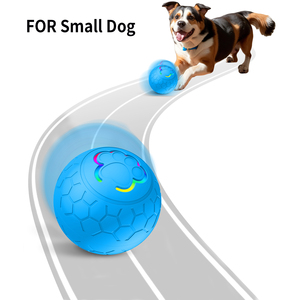 Akıllı köpek topu, hareket aktif haddeleme topu, sıkıntı köpek için interaktif oyuncaklar, küçük köpekler için çapı 2.2 ", mavi - Product Image 1