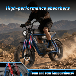 Motocicleta de Montaña RX-T8 con Motor Central, Suspensión Delantera Hidráulica, para Carreras, Rápida RX-T8 RX-T8 - Product Image 4