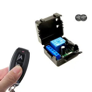 433 Mhz Wireless Remote Control Switch DC 12V 1CH Relay Receiver Module With Remote on off Transmitter For LED Electronic lock