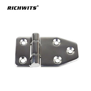 Charnières de porte d'armoire électrique en acier inoxydable 304, charnières pliantes pour boîte de distribution industrielle - Product Image 1