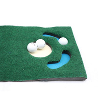 Tapis de putting intérieur/extérieur pour l'entraînement au golf, jeu de putting pour enfants, tapis de golf