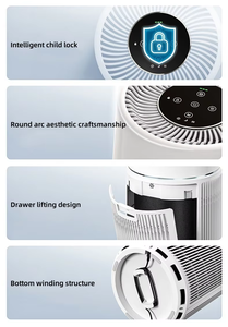 Éliminateur <span class=keywords><strong>d</strong></span>'odeurs pour animaux <span class=keywords><strong>de</strong></span> compagnie <span class=keywords><strong>Purificateur</strong></span> <span class=keywords><strong>d</strong></span>'<span class=keywords><strong>air</strong></span> pour <span class=keywords><strong>chat</strong></span> avec filtres Adsorb Cat Hair in Home Bedroom Smart <span class=keywords><strong>Air</strong></span> Cleaner for Home Room Low Noise - Product Image 6