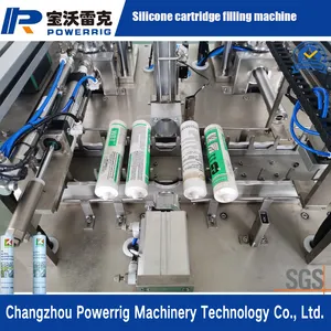 Machine de remplissage automatique de mastic de silicone adhésif à deux composants