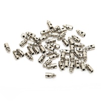 Accessoires pour maquettes d'avions à voilure fixe : Ajusteur rapide en métal pour servomoteur de gouvernail, tige de réglage d'angle de gouvernail en carton KT, lot en vrac