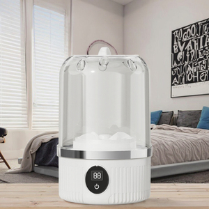 Portable <span class=keywords><strong>Mini</strong></span> charge sans fil pliable alimenté par USB Machine à laver <span class=keywords><strong>automatique</strong></span> à usage domestique pour dortoir ou nouveau ménage à domicile - Product Image 2